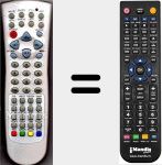 Replacement remote control for RC48PDP