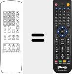 Replacement remote control for REMCON269