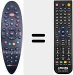 Replacement remote control for REMCON122