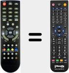 Ersatzfernbedienung f&uuml;r Chang001