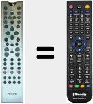 Replacement remote control for REMCON722