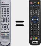 Ersatzfernbedienung für RCDWW02V01