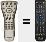 Replacement remote control for GA101WJSA