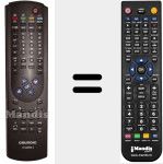 Ersatzfernbedienung für TVCONTROL2 (720116020000)
