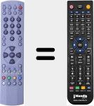 Ersatzfernbedienung für 0094011261A