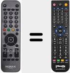 Ersatzfernbedienung für RMG10 (0320200096)