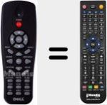 Replacement remote control for IR2804