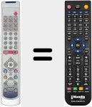 Ersatzfernbedienung f&uuml;r REMCON731