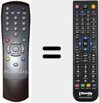 Replacement remote control for REMCON394