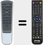 Replacement remote control for REMCON189