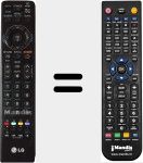 Ersatzfernbedienung für MKJ40653831