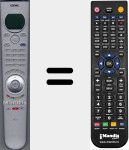 Ersatzfernbedienung f&uuml;r RC2 (89500A01)