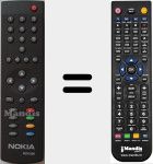 Ersatzfernbedienung für RCN200