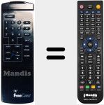 Replacement remote control for REMCON276