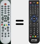 Ersatzfernbedienung für RC 903 (35883310)