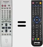 Ersatzfernbedienung für EUR7615KPO