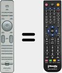 Replacement remote control for RC4490 (242254901809)