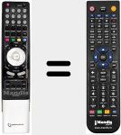 Replacement remote control for RC I02 0N