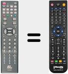 Ersatzfernbedienung für RC00068