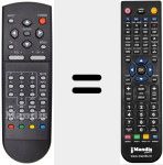 Ersatzfernbedienung für RC00111P