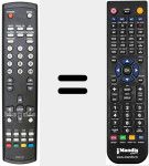 Replacement remote control for RC00115P