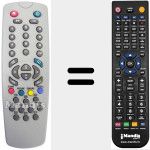 Ersatzfernbedienung f&uuml;r 940