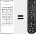 Ersatzfernbedienung für RC510