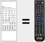 Replacement remote control for RC5370