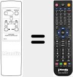 Replacement remote control for RC57