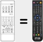 Ersatzfernbedienung f&uuml;r RC667