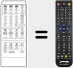 Replacement remote control for RC7605