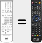Replacement remote control for RMC870