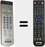 Ersatzfernbedienung für RM980 (147899113)