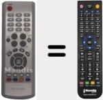 Ersatzfernbedienung f&uuml;r TM 75 (AA59-00312K)