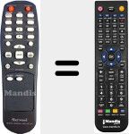 Ersatzfernbedienung f&uuml;r RC119-1