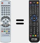 Replacement remote control for REMCON363