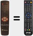 Replacement remote control for REMCON670