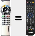 Ersatzfernbedienung f&uuml;r TRC3