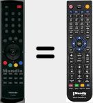 Replacement remote control for CT-90298 (75012374)