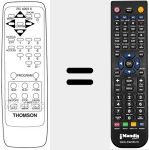 Replacement remote control for REMCON322