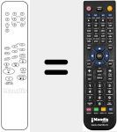 Replacement remote control for REMCON1341