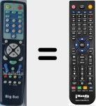 Ersatzfernbedienung f&uuml;r DSR 5500 DELUXE