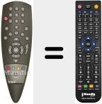 Replacement remote control for REMCON060