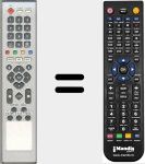 Ersatzfernbedienung für HF8800HD