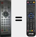 Replacement remote control for S263UC