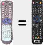 Replacement remote control for RC13