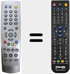 Ersatzfernbedienung für RC 633 (014002900)