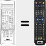 Ersatzfernbedienung für REMCON027