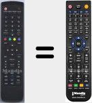 Ersatzfernbedienung für D80002207