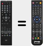 Replacement remote control for 076R0RA011